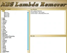 Load image into Gallery viewer, Car's ECU tuning interface showcasing ADS Lambda Remover software.