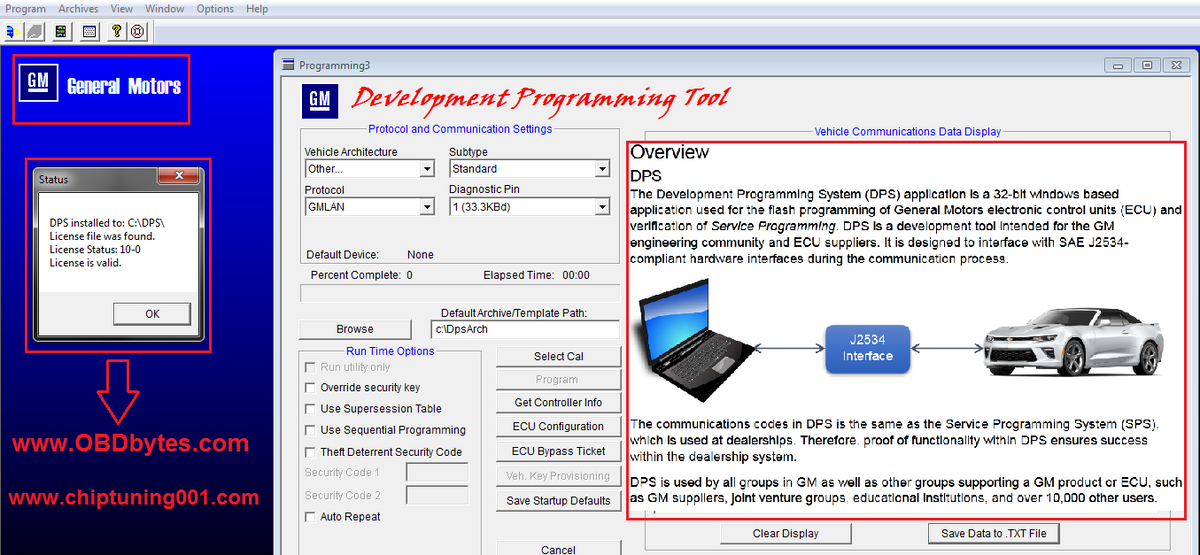 OPEL+GM Full Modules Programming and Development Kit Tool (GM DPS 4.52