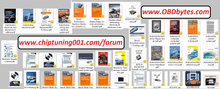 Load image into Gallery viewer, Automotive manuals and tech info e-books package showcasing various automotive electronics guides and diagnostic resources.