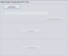 Load image into Gallery viewer, OBD2-Center Toyota Immo OFF Tool interface for ECU IMMO ODO processing.