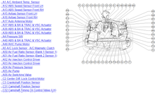 Carica l'immagine nel visualizzatore di Gallery, Toyota/Lexus engine wiring diagram with labeled components for Techstream package.