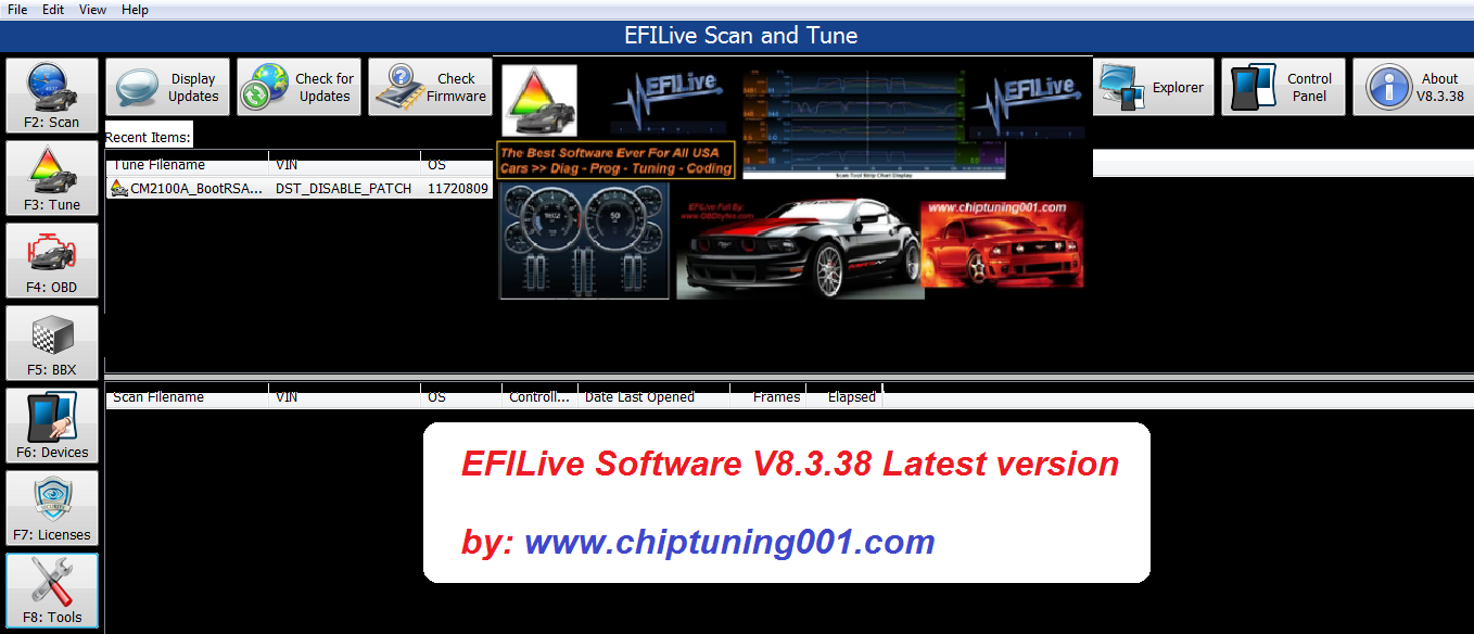 EFILive Software FULL and (Unlocked) V8.3.38 + CTZ to BIN Converter