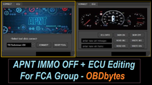 Load image into Gallery viewer, FCA APNT IMMO OFF + ECU Editing Software - OBDbytes for Car Chip Tuning
