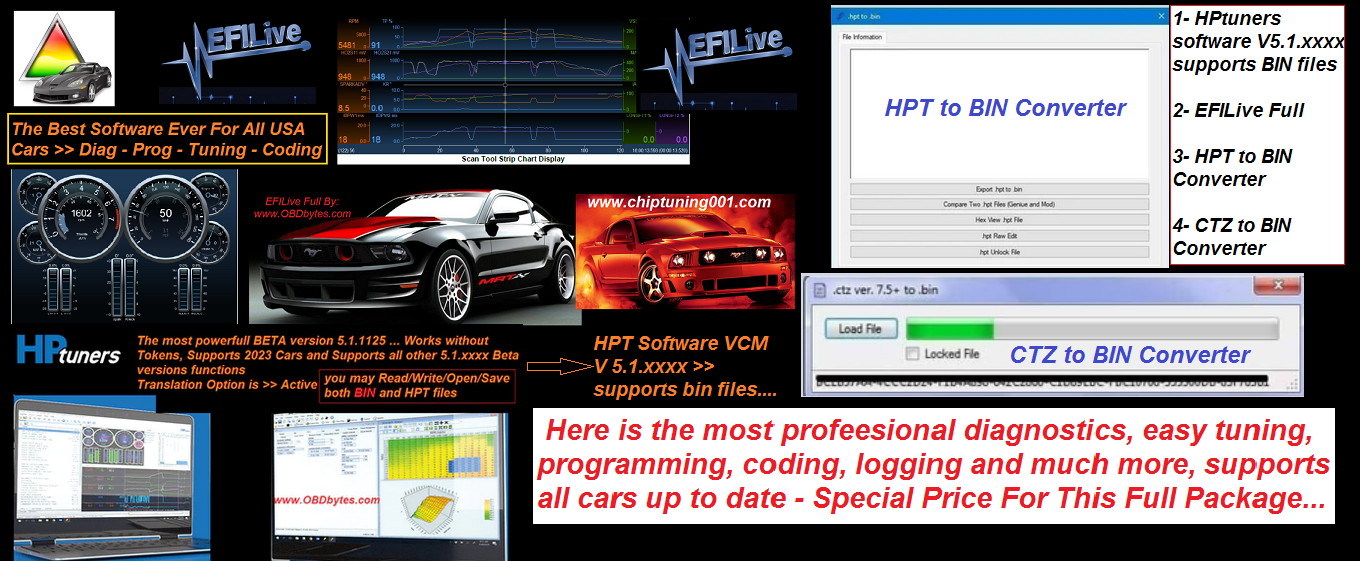 Professional Diagnostics, Coding, Programming, Reprogramming software package