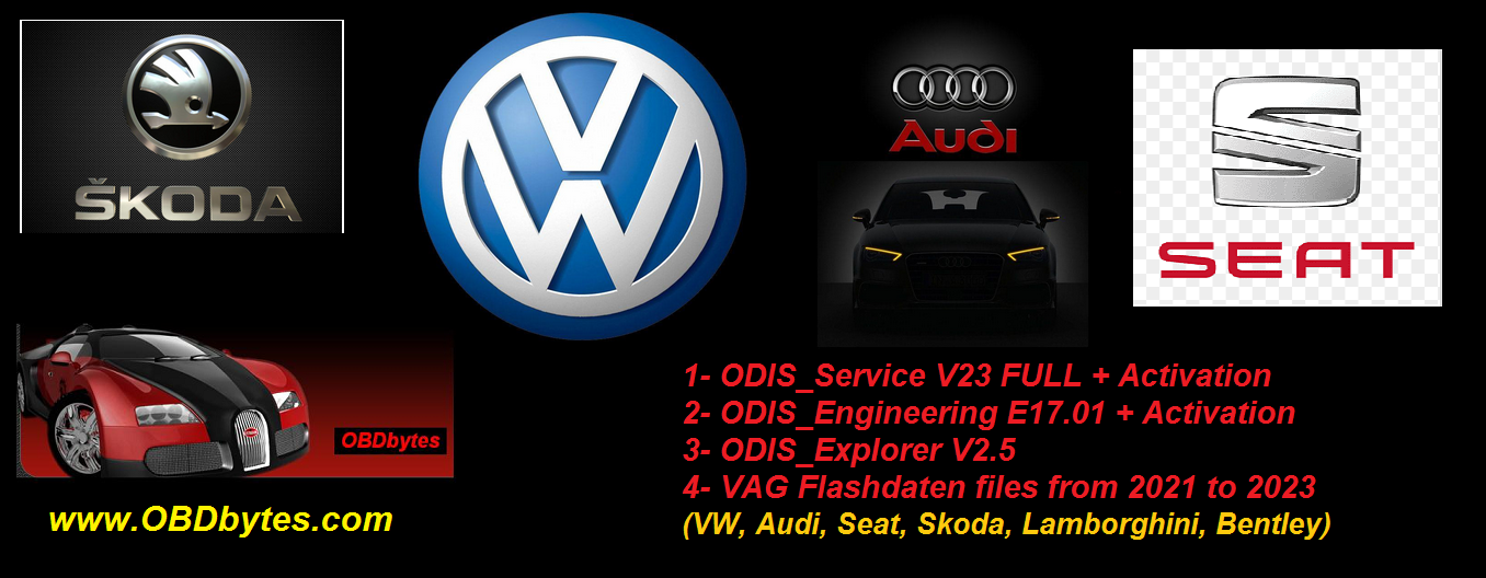 VAG Cars Neues Softwarepaket + aktuelle Flashdaten-Dateien (ODIS_S V23 + ODIS_E V17.01)