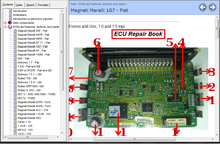 Carica l&#39;immagine nel visualizzatore di Gallery, ECU Data (ECU - schematic diagrams + circuit diagrams + Pinouts+ connection + repair manuals + E-Books)
